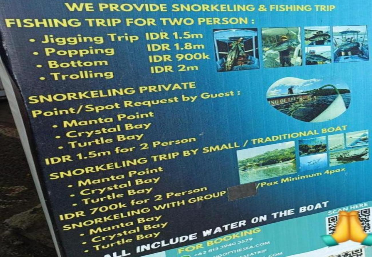 Sedok Jineng Villa Lembongan Kültér fotó